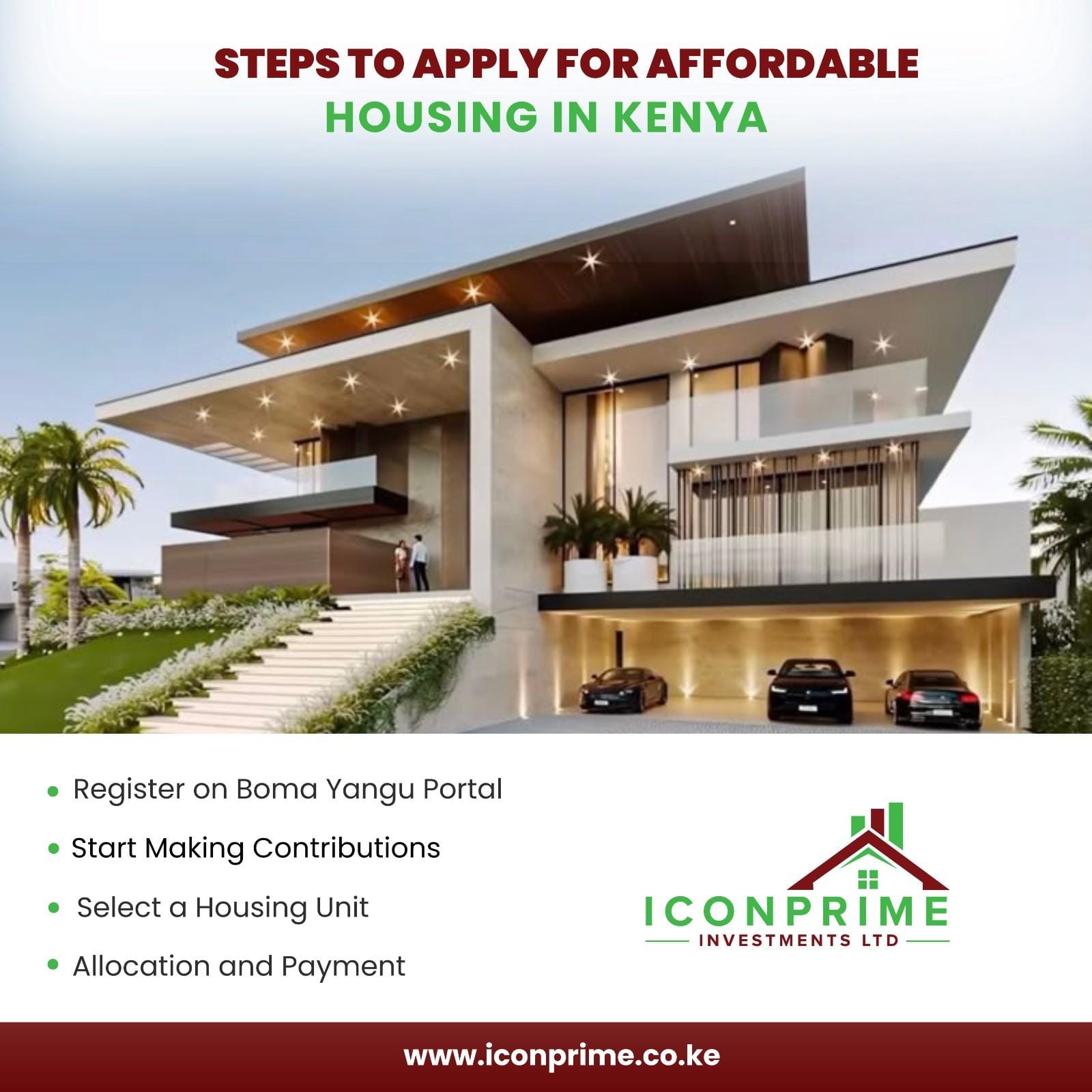 how to apply for affordable housing in kenya