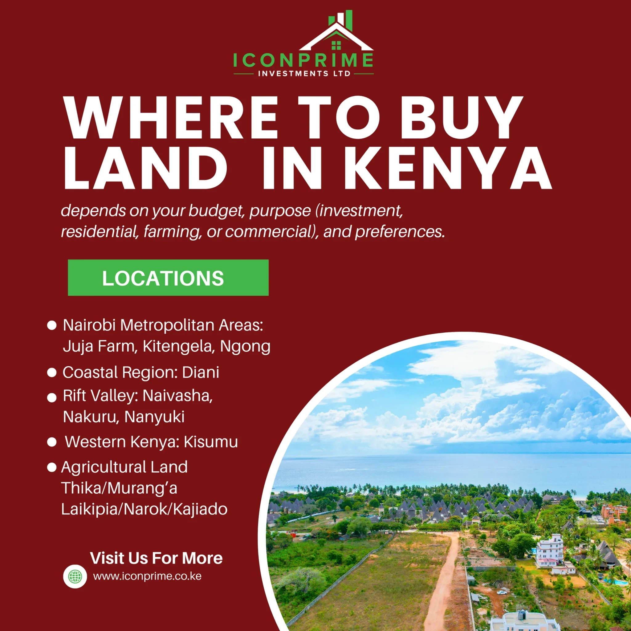 Where to Buy Plot/Land in Kenya