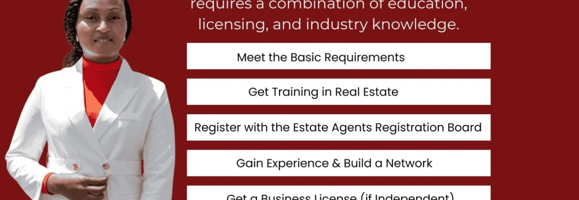 How to Become a Real Estate Agent in Kenya