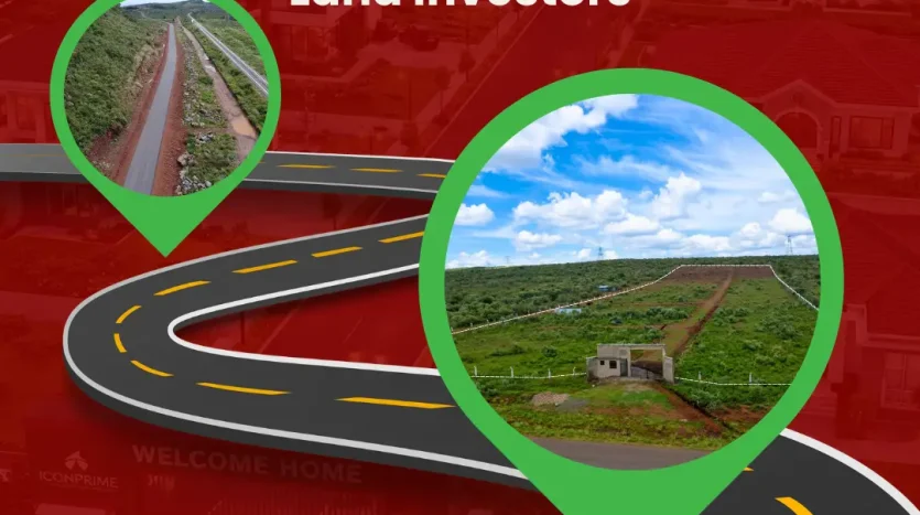 Lily Gardens Phase 3 Ngong land plots with convenient access via Ngong–Suswa Highway